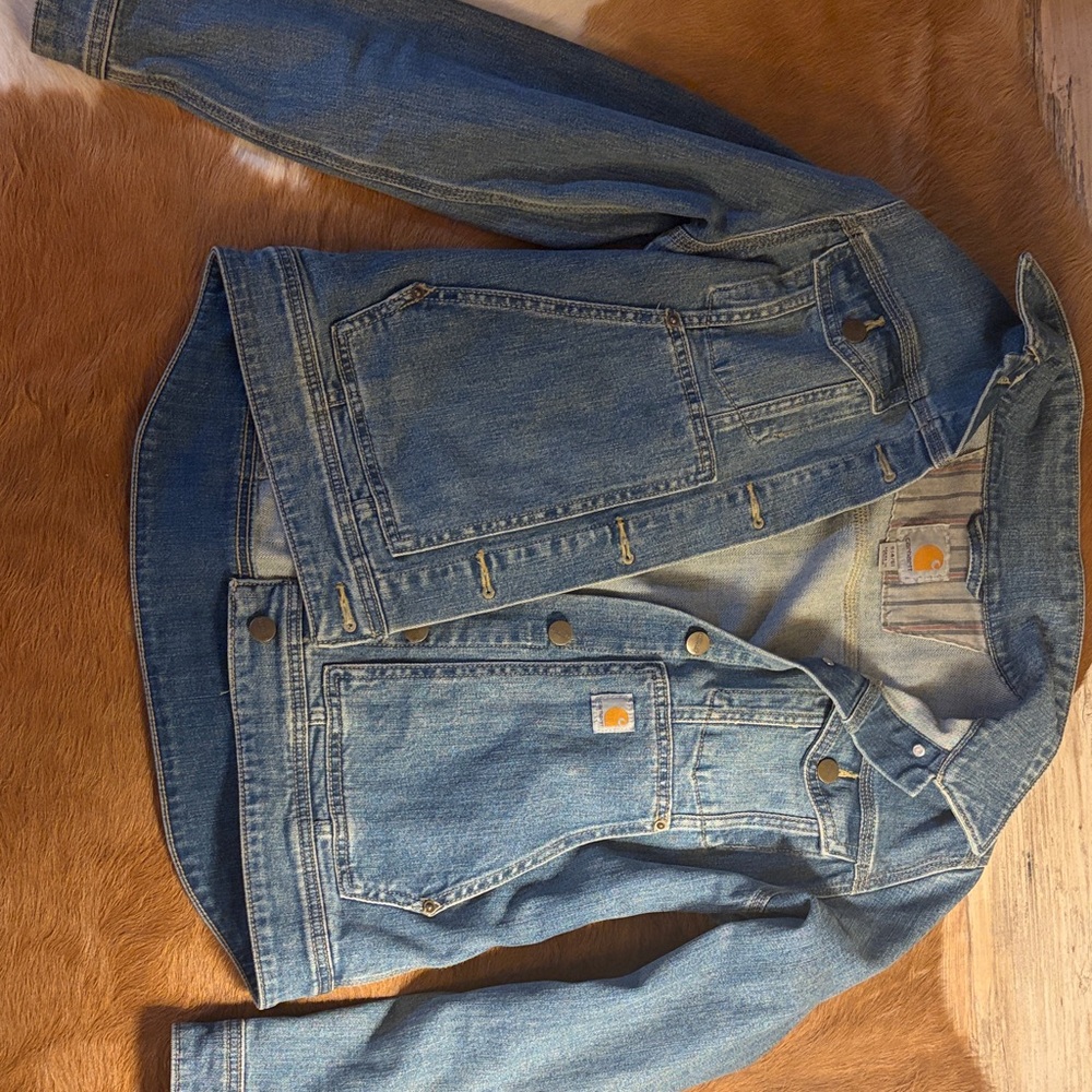Carhartt Classic Blue Denim Jacket